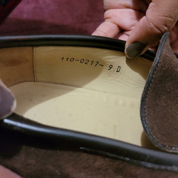 Suede Gucci shoes - Picture 3 of 4